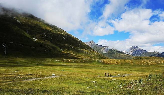 프티 생 베르나르 고개./박병원