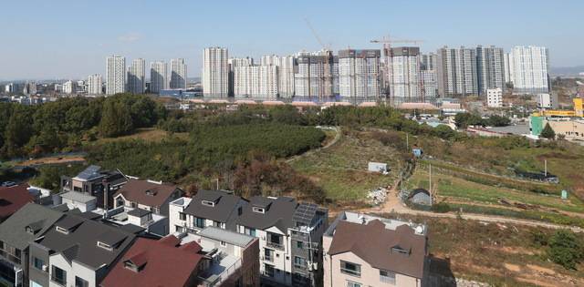 전주 천마지구 개발예정지 일대. /전북일보 자료 사진