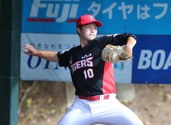 지난해 마무리캠프부터 변화구를 착실히 연마한 KIA 타이거즈 김태형. 사진제공=KIA 타이거즈