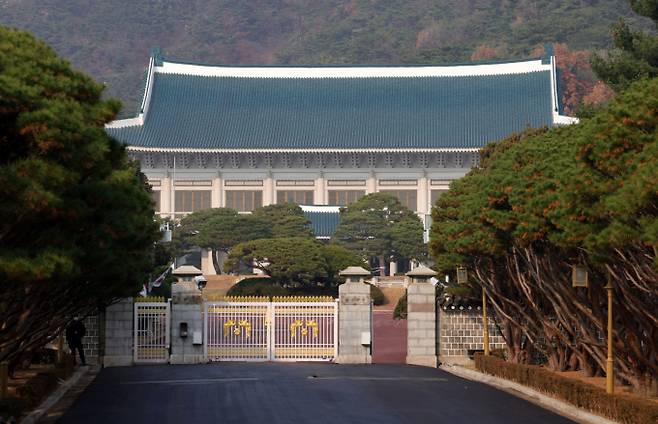 지난해 11월24일 서울 종로구 청와대 전경. / 사진=뉴시스