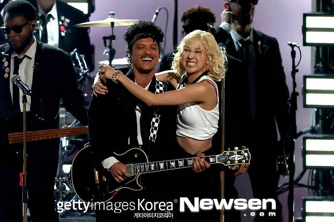 사진=로제, 브루노 마스/게티이미지코리아 제공