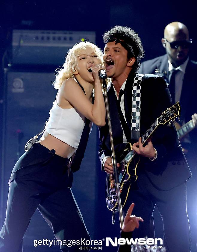 사진=로제, 브루노 마스/게티이미지코리아 제공