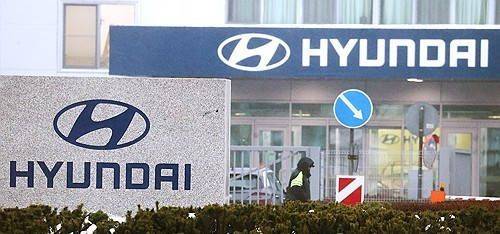 러시아 상트페테르부르크 현대차 공장. TASS연합뉴스