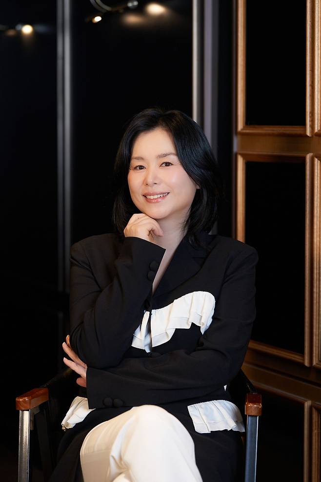 영화 '넘버원'에서 엄마 은실을 연기한 배우 장혜진. 사진 바이포엠스튜디오