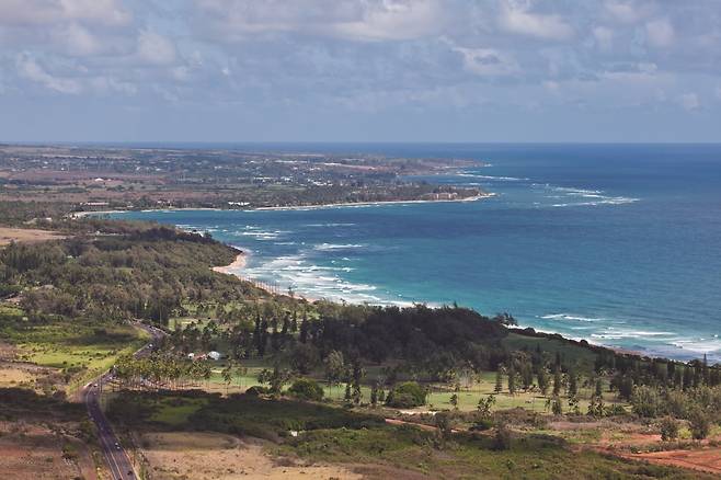 카우아이의 관문으로 불리는 리후에 지역
