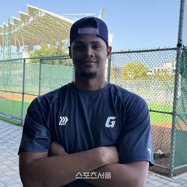 로드리게스가 포즈를 취하고 있다. 타이난 | 박연준 기자 duswns0628@sportsseoul.com