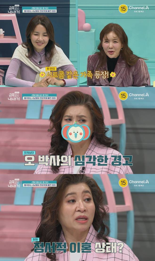 ‘금쪽같은 내새끼’ 통곡하는 4남매·번아웃 母 (제공: 채널A)