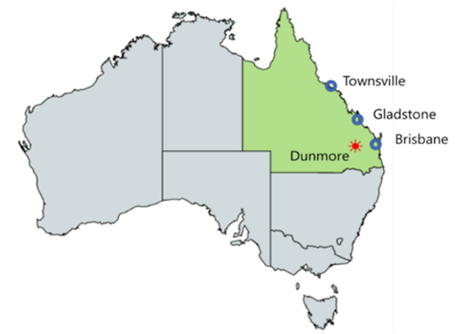 삼성물산 상사 부문은 최근 삼성물산 호주 신재생에너지법인 ‘삼성C&T 리뉴어블 에너지 오스트레일리아’가 영국 옥토퍼스 그룹에 태양광 개발 사업을 매각했다고 5일 밝혔다. 이 프로젝트는 호주 동쪽 브리즈번에서 서쪽으로 240㎞ 떨어진 던모어 지역에서 진행됐다. 삼성물산 제공