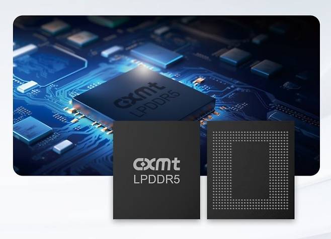 중국 메모리 반도체사 창신메모리 테크놀로지(CXMT)가 스마트폰 등 모바일 기기에 주로 사용하는 저전력(Low Power) D램인 'LPDDR5'를 개발하는데 성공했다.(사진=CXMT 홈페이지 캡쳐) photo@newsis.com *재판매 및 DB 금지