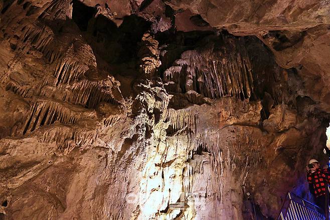 2억 5000만 년이 빚어낸 지질학적 경이와 천년 역사의 흔적이 공존하는 땅속의 박물관인 ‘성류굴’