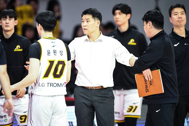조상현 창원 LG 감독. 사진=KBL