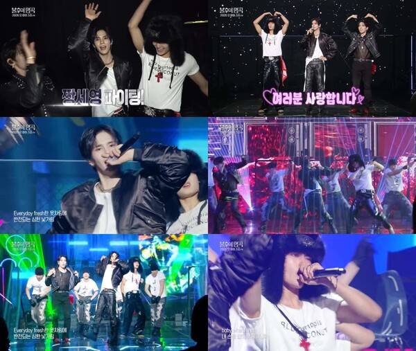 ▲ 7일 방송된 KBS2 '불후의 명곡'에 출연한 크래비티 세림, 태영. 방송화면 캡처