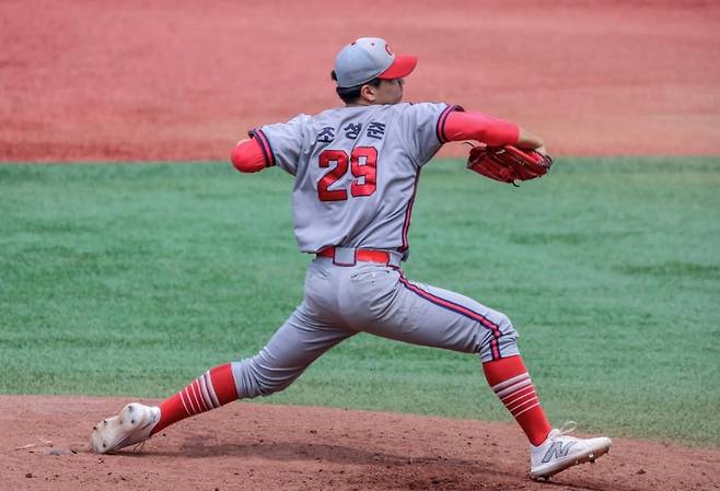 충암고 조성준. /사진=조성준 선수 본인 제공