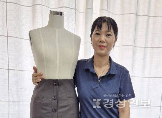 ▲ 중구가족센터 결혼이민자 직업훈련 참여자 박성희씨