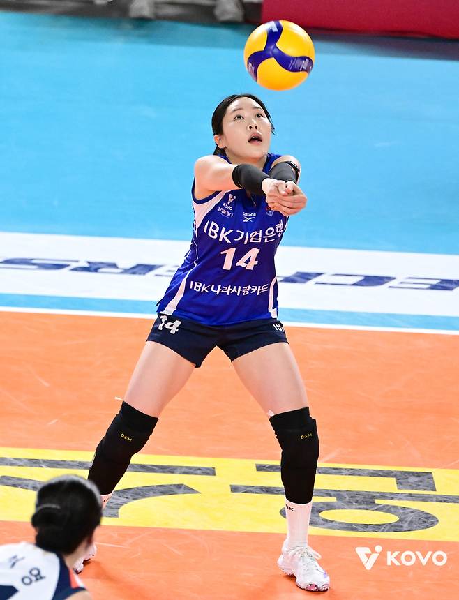 기업은행 리베로 김채원. 제공 | 한국배구연맹