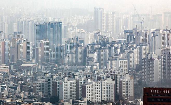 지난 5일 서울 남산에서 바라본 서울 시내 아파트 단지의 모습. 2026.2.5 ⓒ 뉴스1 최지환 기자