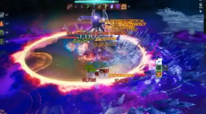 ▲ 장판이 떨어진 곳에 주기적으로 생성되는 블랙홀에 유의