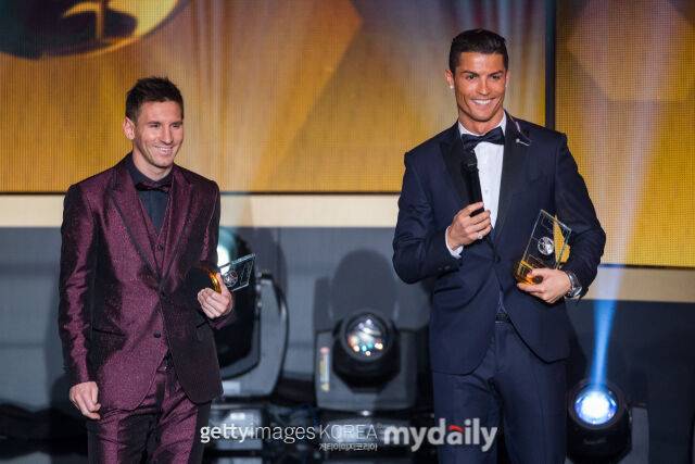 메시와 호날두/게티이미지코리아