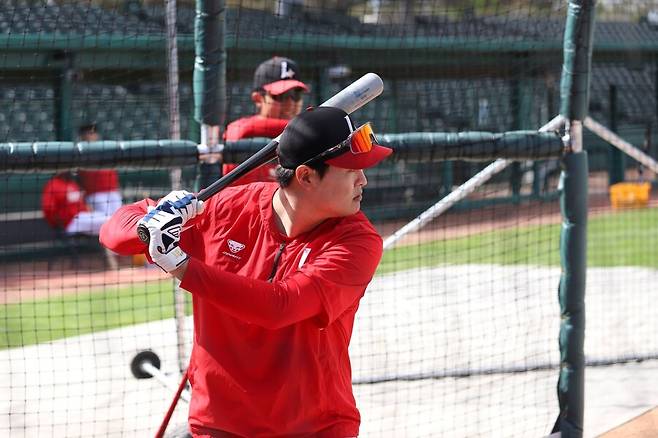 ▲ 지난 2년간 꾸준하게 기회를 준 우타 거포 자원인 고명준은 올해 타격에서 확실한 확신을 줘야 한다 ⓒSSG랜더스