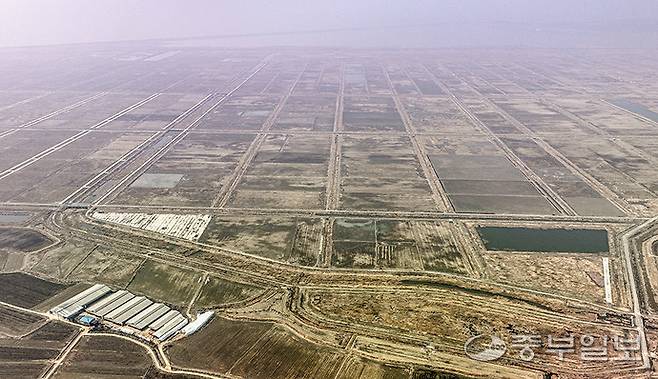 화성 화옹지구 전경. 중부일보DB