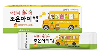 패치형 멀리약 '조은아이부릉시럽'. 사진=조아제약