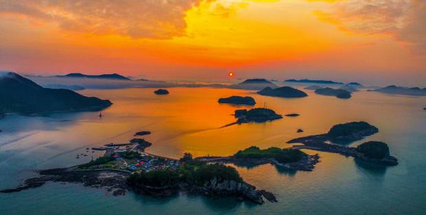 여수 사도 전경. 〈여수세계섬박람회조직위원회 제공>