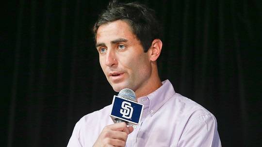 직무에 복귀한 프렐러 단장(사진=MLB.com)