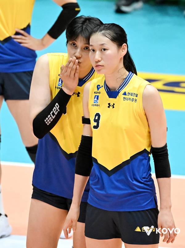 김희진은 나현수를 보며 자신의 어린 시절이 생각난다고 했다. 사진 제공= KOVO