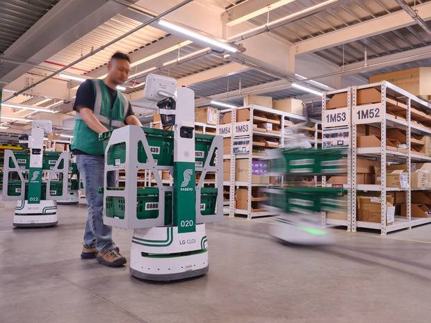 물류센터 로봇. 사진제공=파스토 풀필먼트