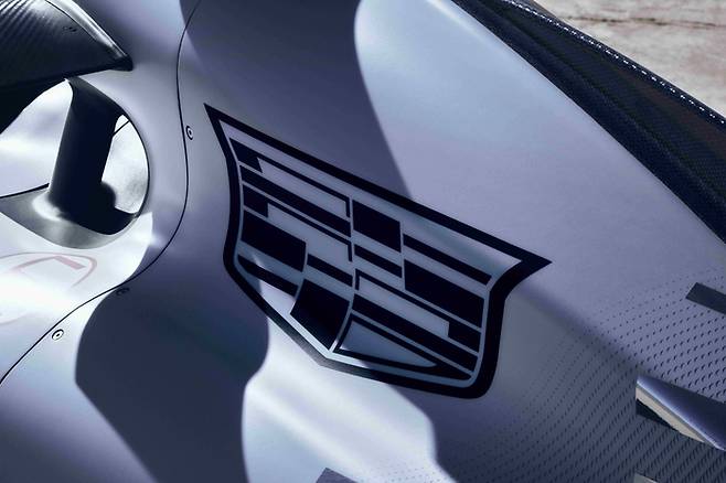 캐딜락 F1팀, 첫 번째 리버리 디테일. (제너럴모터스 제공)