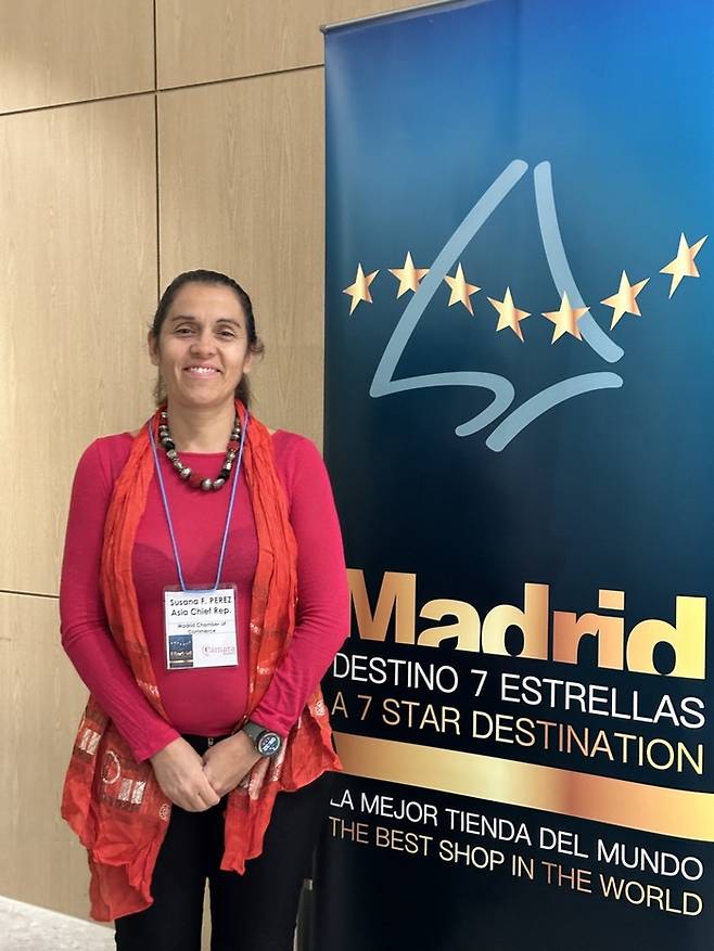 수산나 페르난데스 페레즈(Susana Fernández perez) 마드리드 시 정부 및 마드리드 상공회의소 아시아 총괄 대표 / 사진=권효정 여행+ 기자