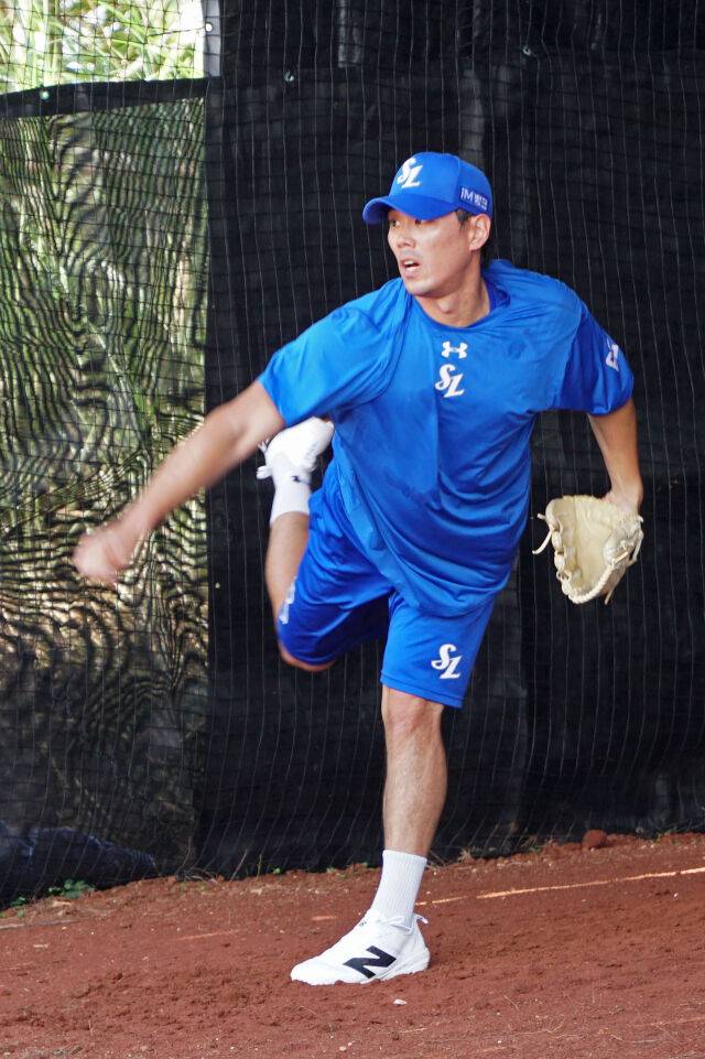 삼성 라이온즈 김재윤./삼성 라이온즈