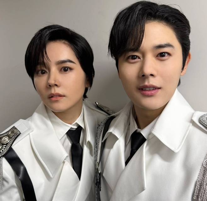 한가인, 김동준. 사진|한가인 인스타그램