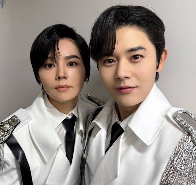 한가인, 김동준. 사진|한가인 인스타그램