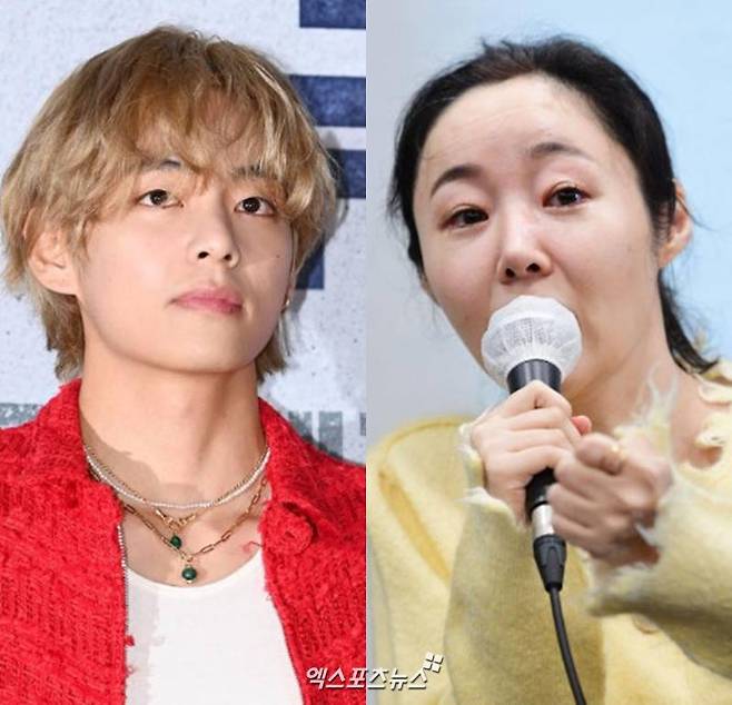 엑스포츠뉴스DB. 뷔, 민희진.