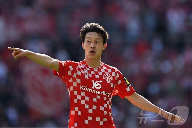 마인츠 미드필더 이재성.ⓒ AFP=뉴스1