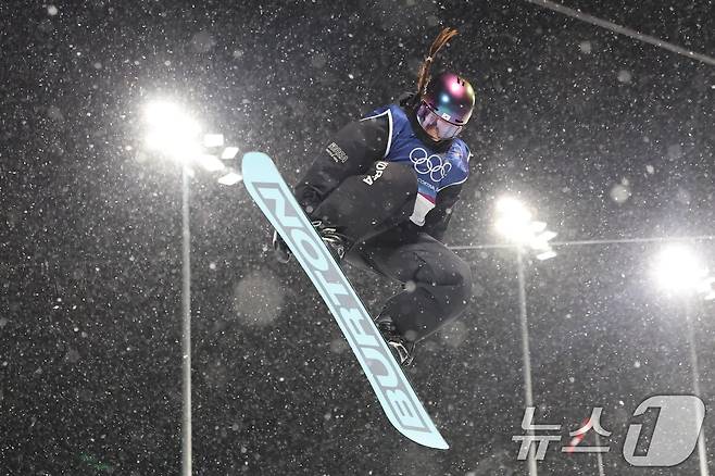 스노보드 최가온. ⓒ 뉴스1 김진환 기자
