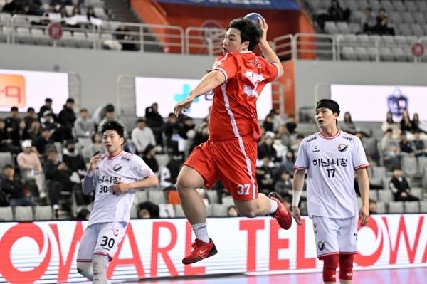 사진 SK호크스 박광순 점프슛