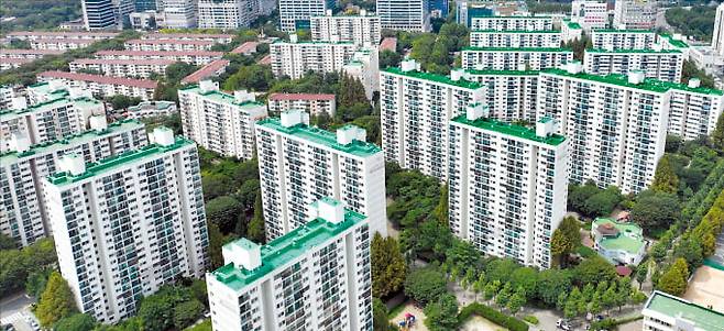 서울 양천구 목동신시가지아파트 일대 전경. 사진= 한국경제신문