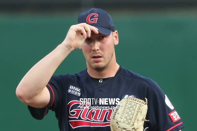 ▲ 2019년 당시 SK와 롯데에서 뛰며 팬들에게 친숙한 브록 다익손 ⓒ 곽혜미 기자