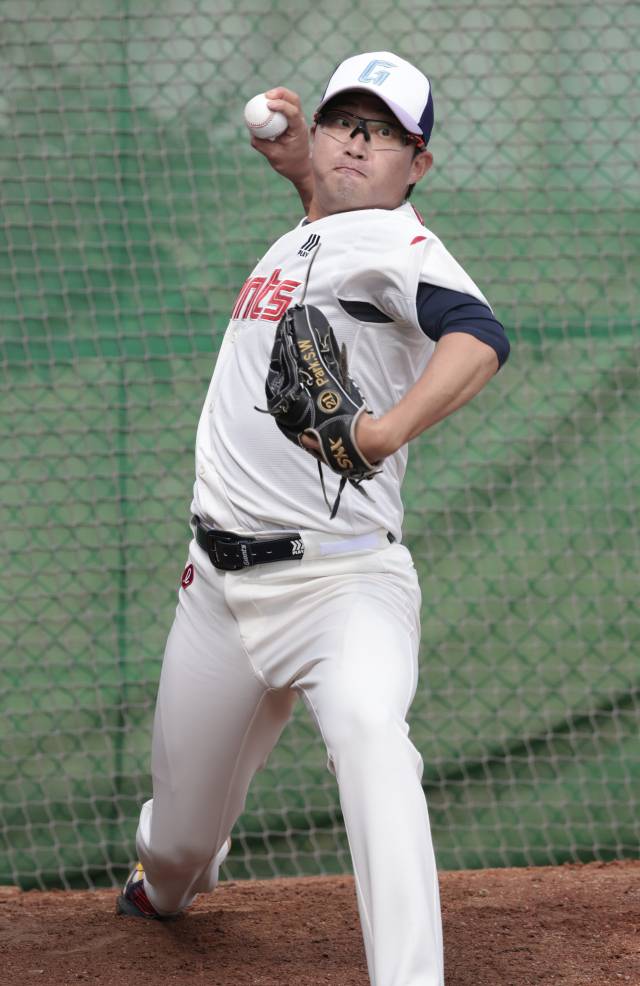 2026시즌 롯데 자이언츠 3선발이 유력한 박세웅. 정대현 기자 jhyun@