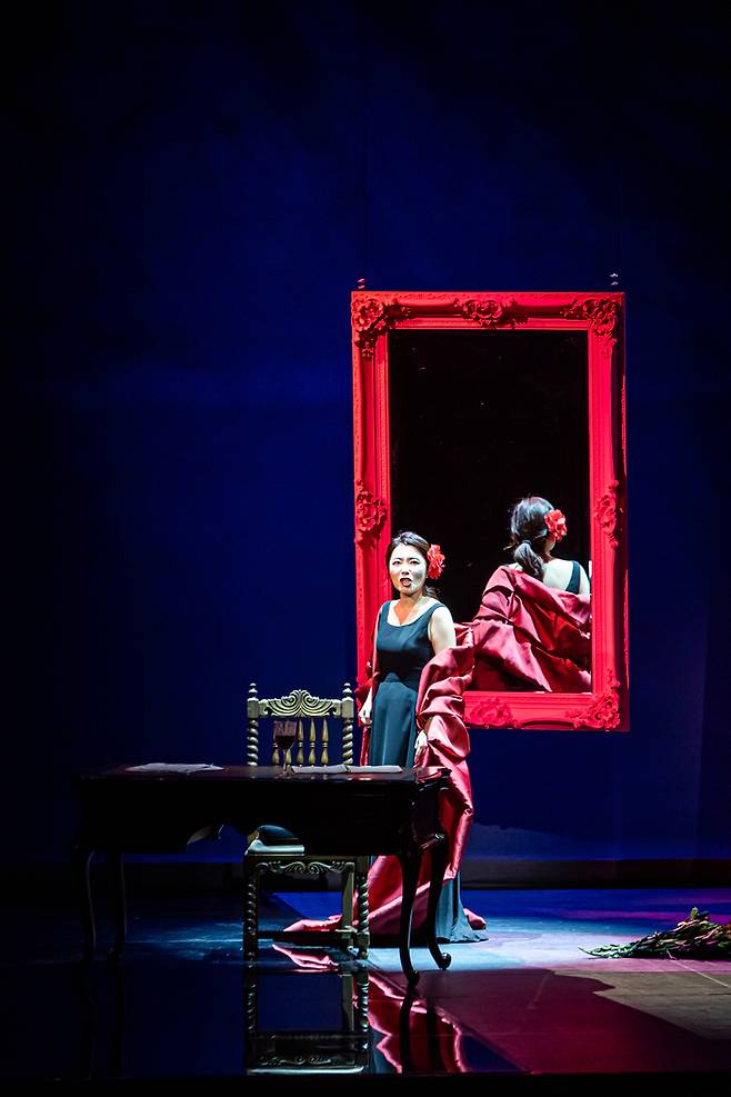 모노 오페라 라칼라스 공연 모습. <대구오페라하우스 제공>