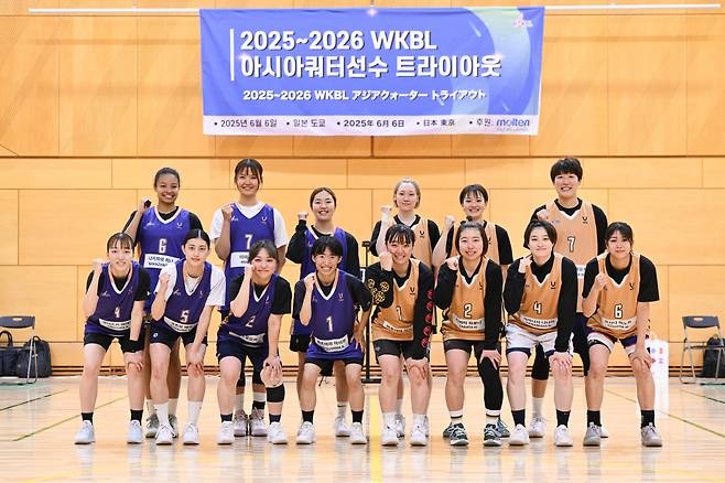 지난해 6월 일본 도쿄에서 실시된 WKBL의 두번째 아시아쿼터 선수 드래프트. 다음 시즌부터는 드래프트 없이 자유계약으로 바뀌게 됐다. 사진제공=WKBL
