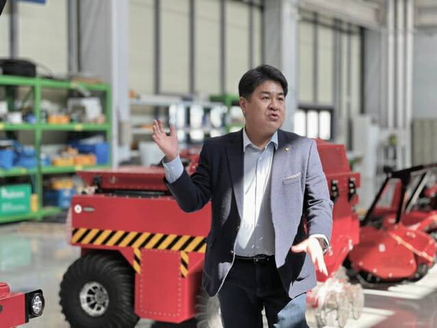 엄인섭 티엑스알로보틱스 대표 (사진=지디넷코리아 신영빈 기자)