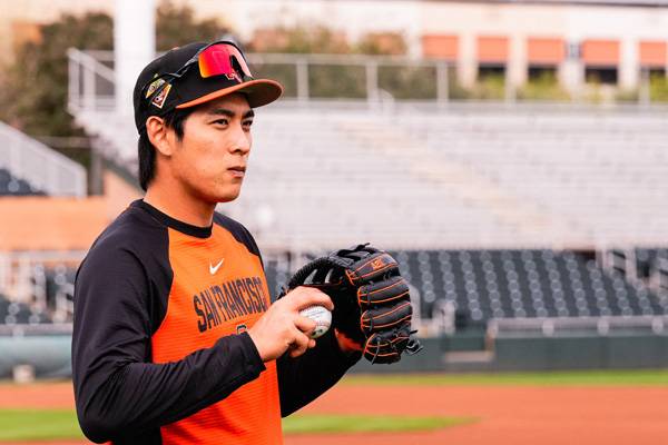 이정후는 23일(한국시간) 경기에서 보살을 기록했다. 사진= Arianna Grainey-Imagn Images= 연합뉴스 제공