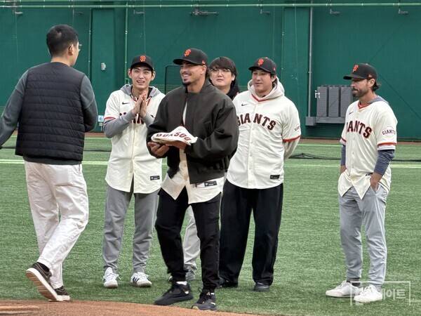 이정후와 샌프란시스코가 진행한 클리닉(사진=더게이트 배지헌 기자)