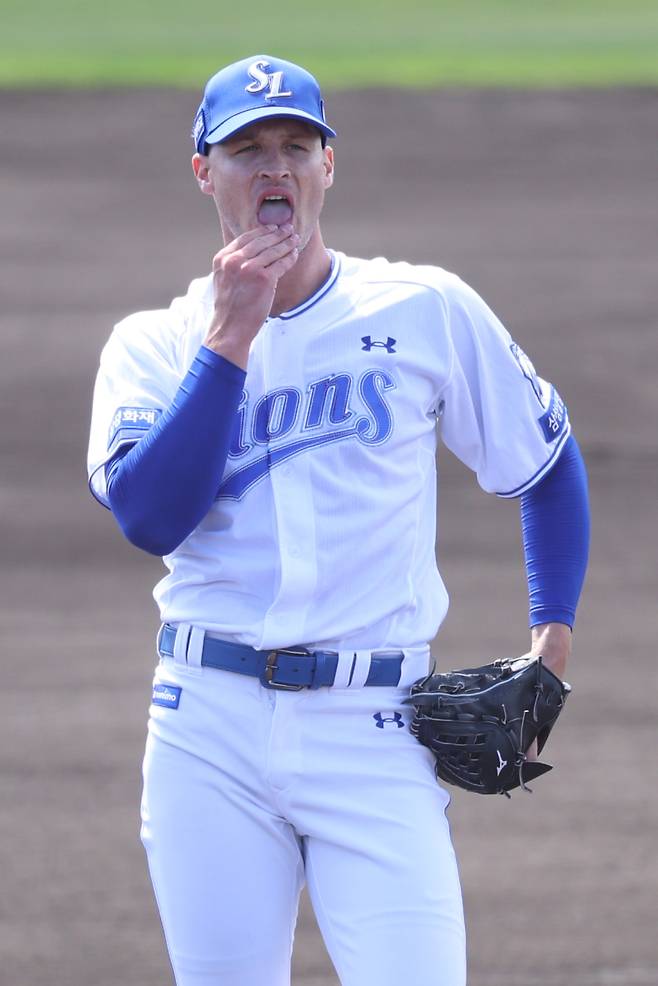 삼성 맷 매닝. 삼성 제공