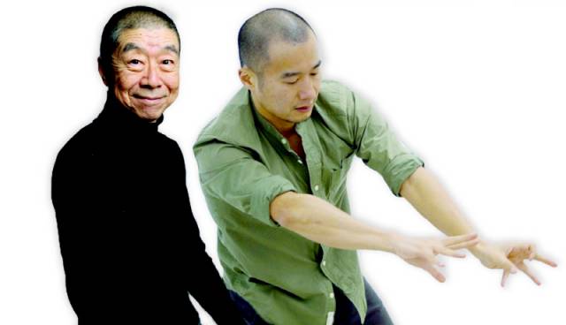 ▲ 유진규 마임이스트/김동일 무용가