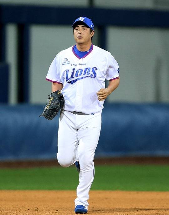 현역 시절 안지만의 모습. /사진=삼성 라이온즈