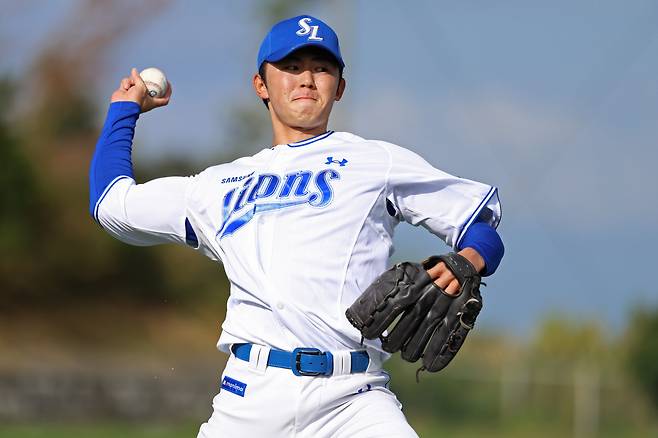 미야지 유라. 사진제공=삼성 라이온즈